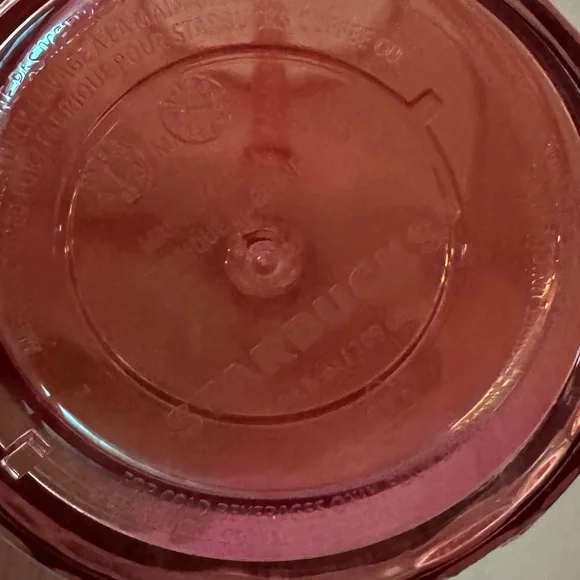Starbucks rose gold kaleidoscope venti tumbler with straw - Picture 3 of 4